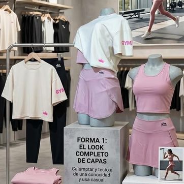 Oversized y conjunto rosa - imagen 1