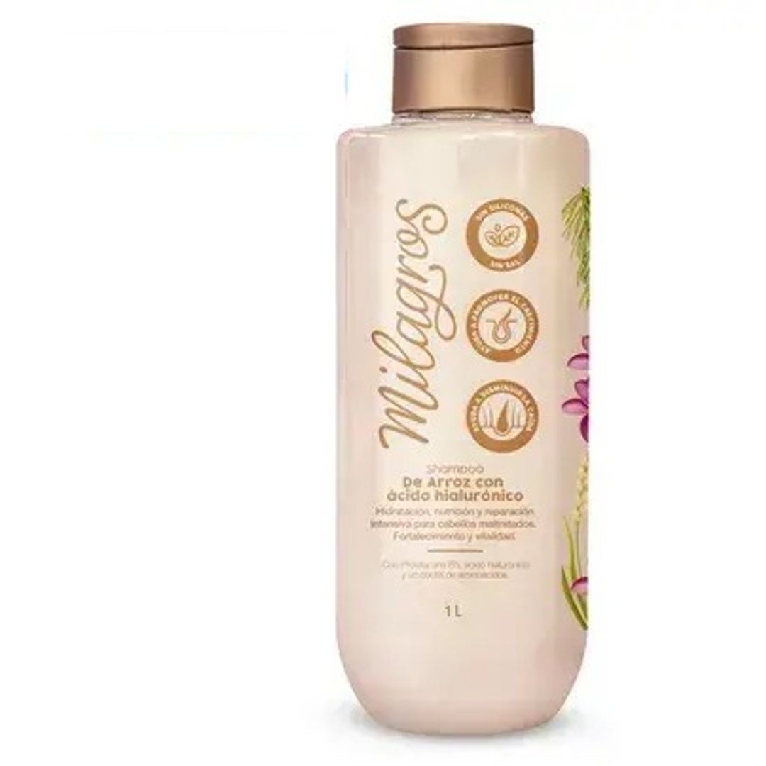 Shampoo Arroz Milagros Litro