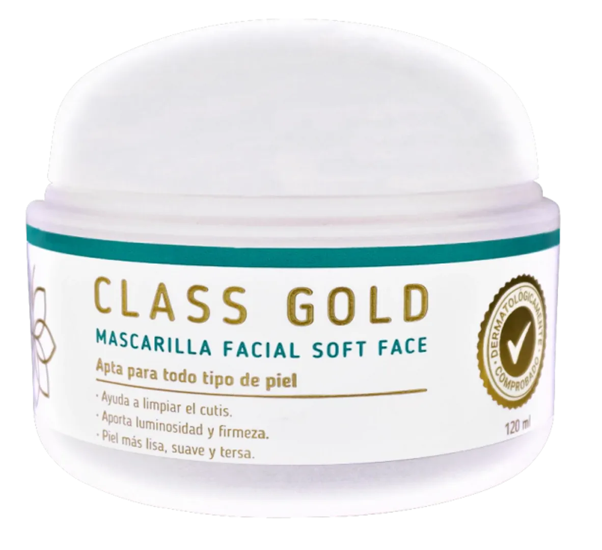 MASCARILLA FACIAL CLASS GOLD SOFT FACE 120GRS