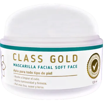 Imagen del producto MASCARILLA FACIAL CLASS GOLD SOFT FACE 120GRS