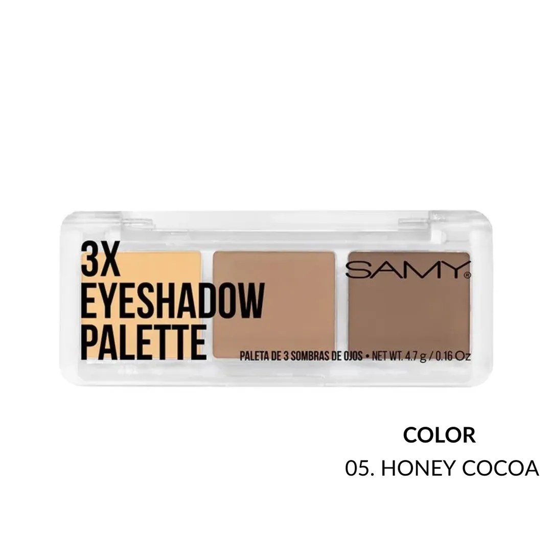 PALETA DE SOMBRAS X 3 SAMY