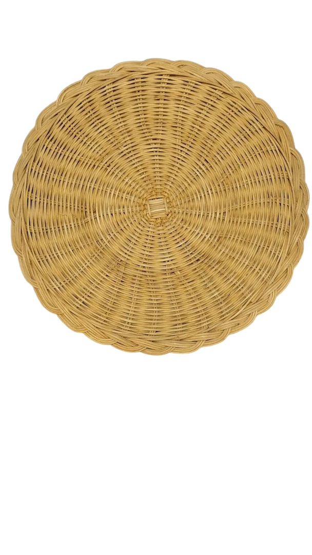 PLATO - ORILLO TRENSADO RATTAN