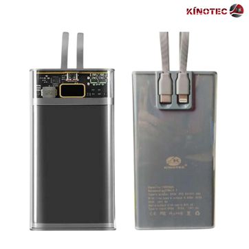 Power Bank Kinotec LED 2 en 1 – 10.000mAh - imagen 1