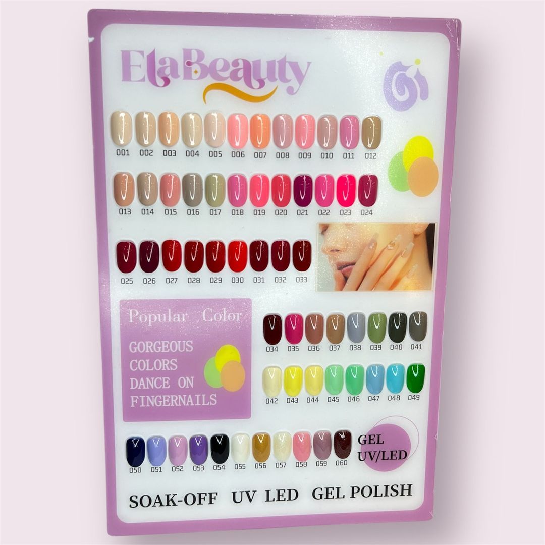 Esmaltes Semipermanentes Ela Beauty
