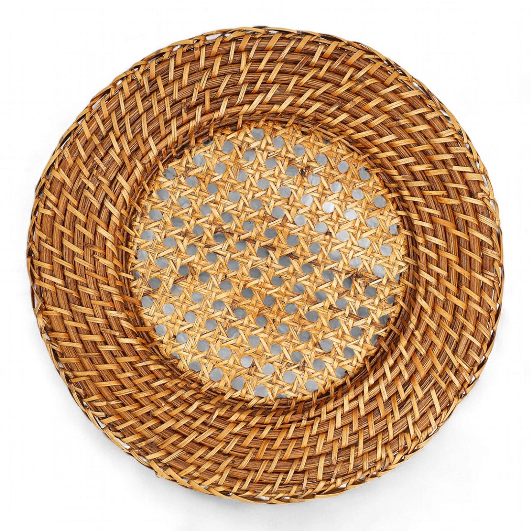 PLATO - RATTAN FONDO TEJIDO