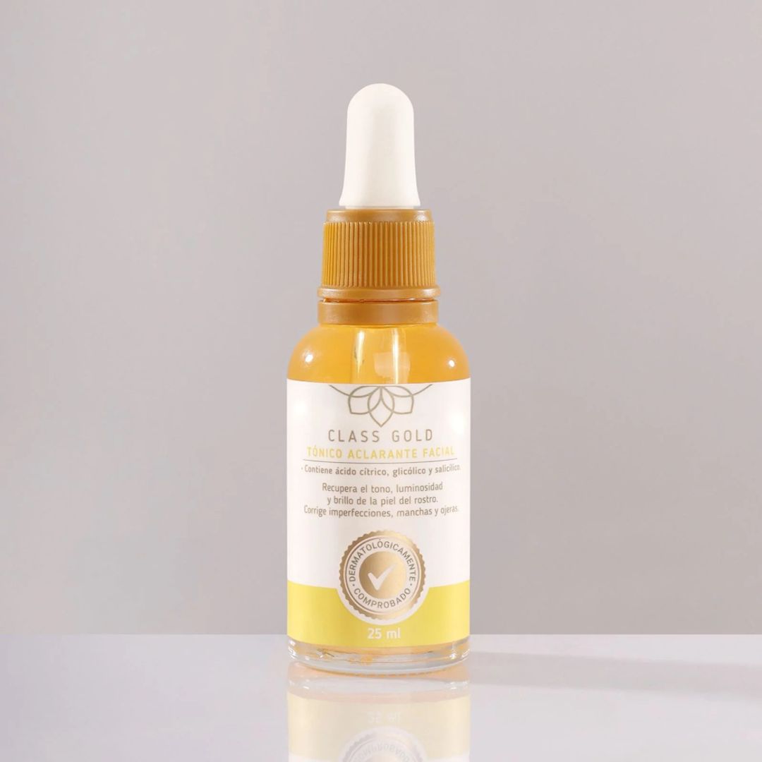 TONICO ACLARANTE FACIAL 25 ML CLASS GOLD