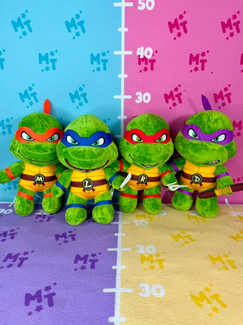 Tortuga Ninja x4 25cm IGV