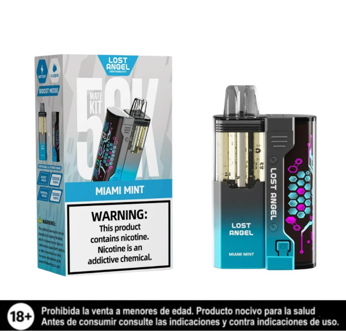 Lost Angel Miami Mint 50.000 Puffs