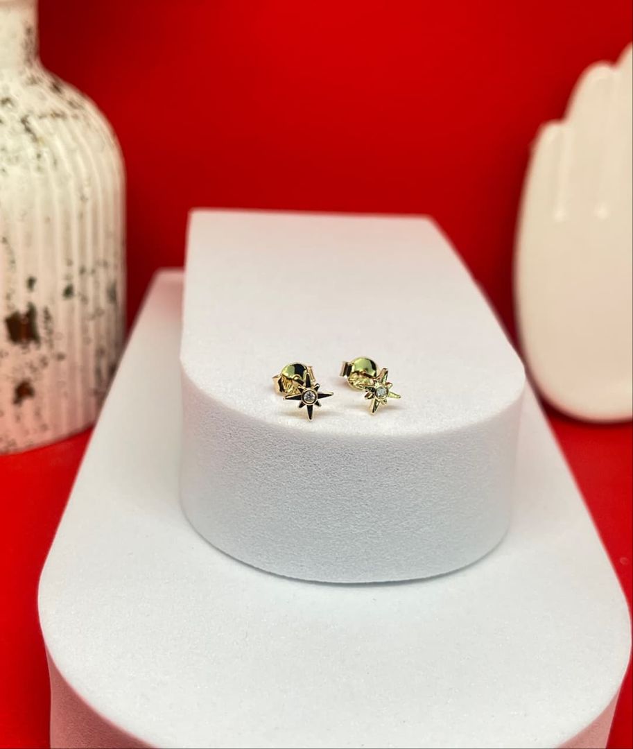 Topos estrella 5mm cristal