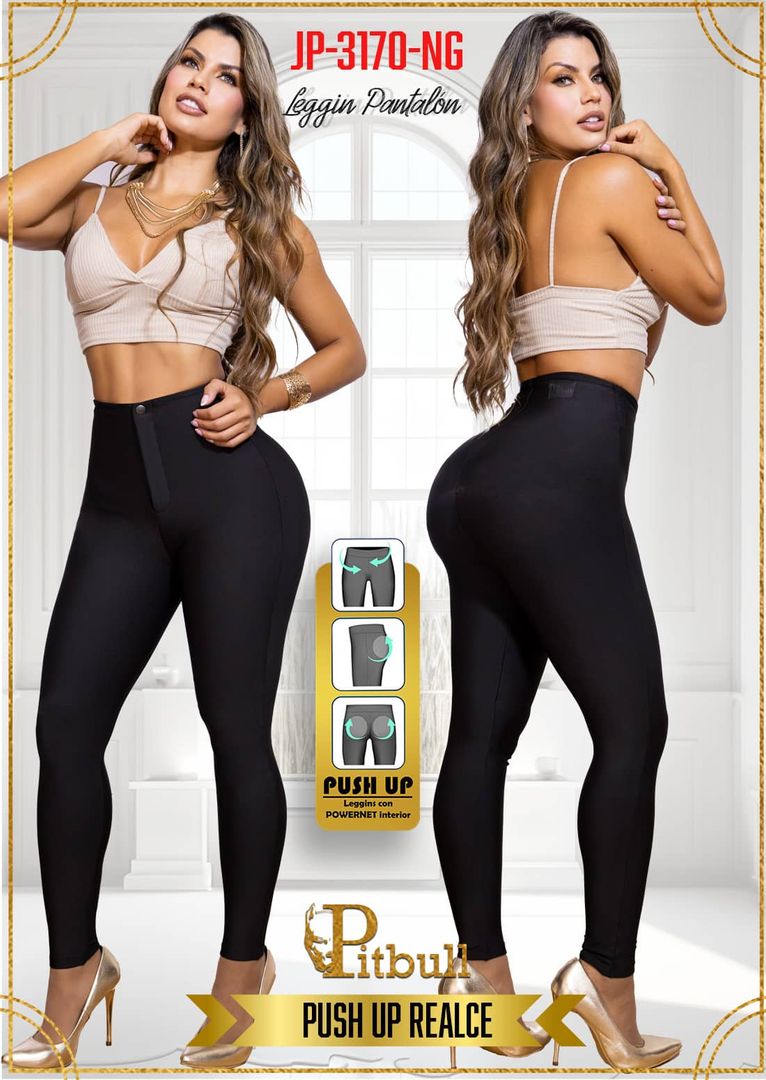 Pantalón Push Up Reductor y Moldeador - JP3170