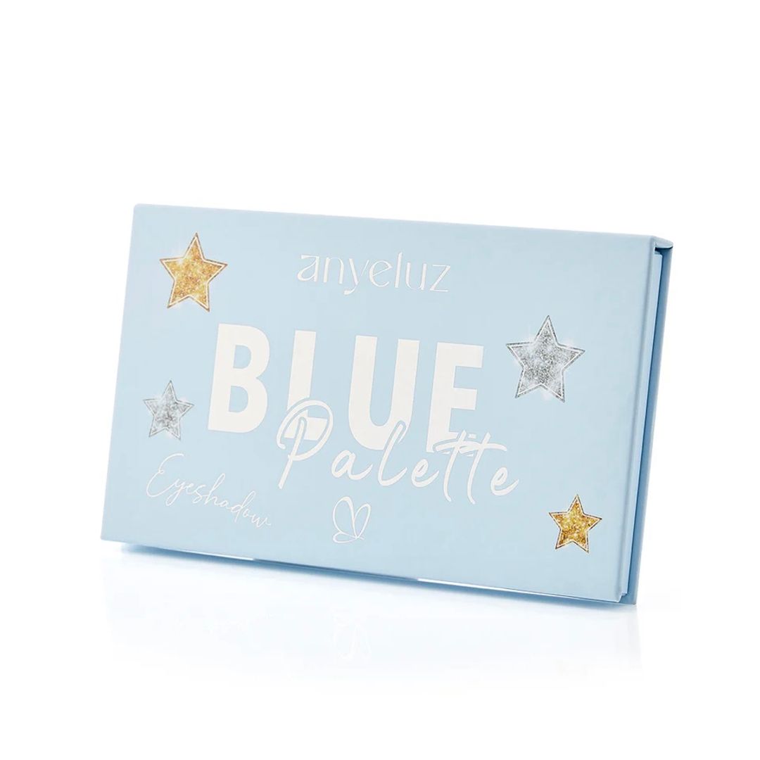 PALETA DE SOMBRAS BLUE PALETTE ANYELUZ