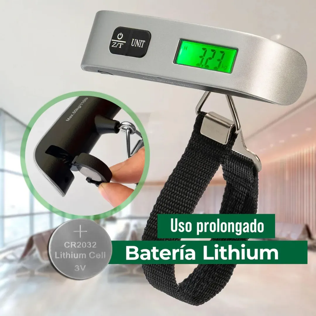 PESA GRAMERA DIGITAL PARA MALETAS BASCULA PORTATIL