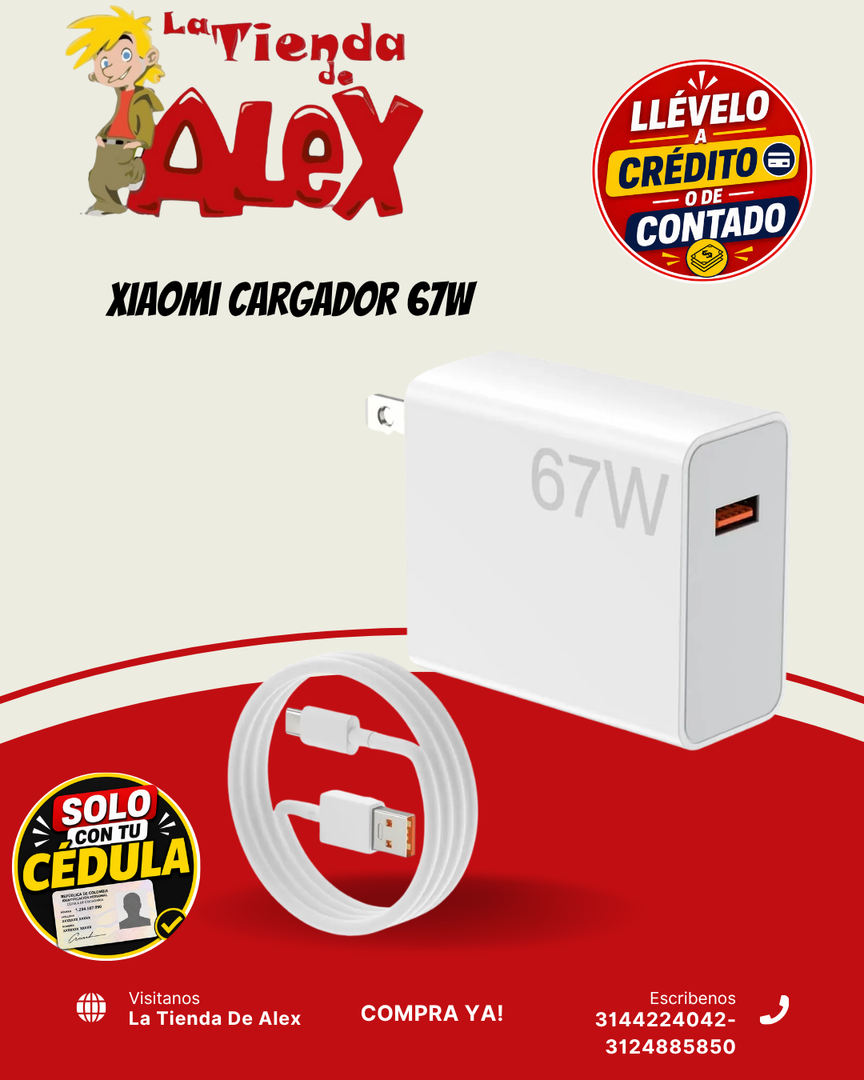 Xiaomi Cargador 67W