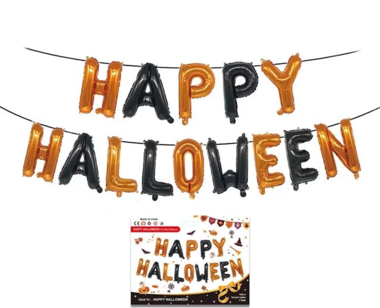 LETRO FOIL HAPPY HALLOWEEN