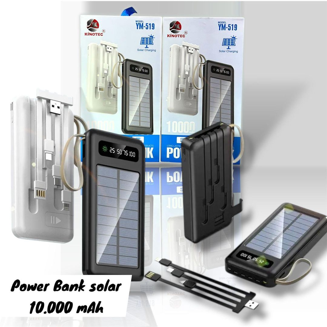 POWER BANK SOLAR 10.000 MA