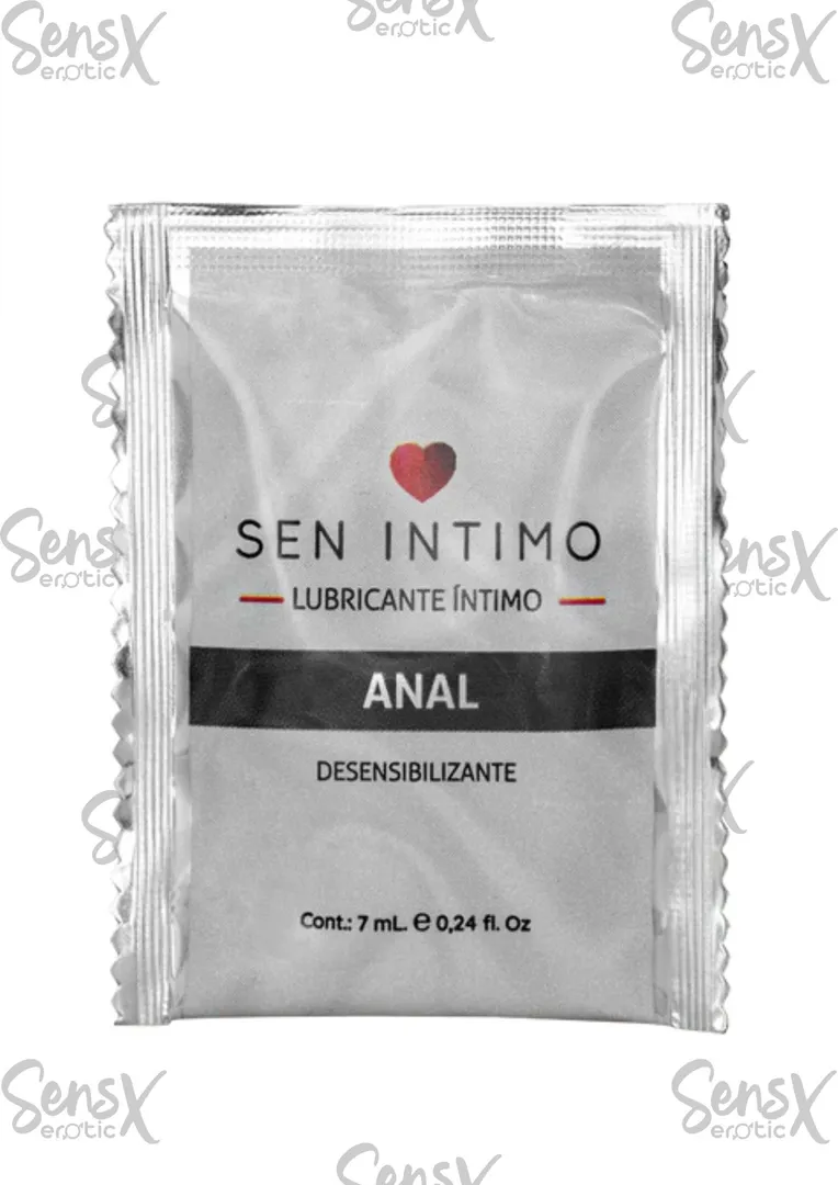 Lubricante Íntimo Anal 7ml – Para un Sexo Anal Placentero y sin Dolor