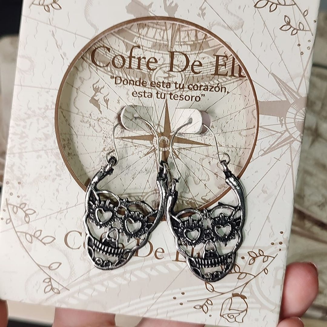 ARETES CALAVERA CATRINA