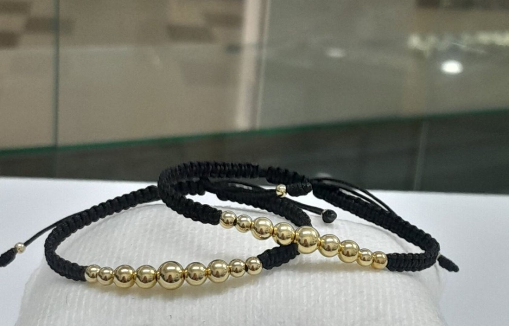 par pulseras balin liso 3mm, 4mm y 5mm
