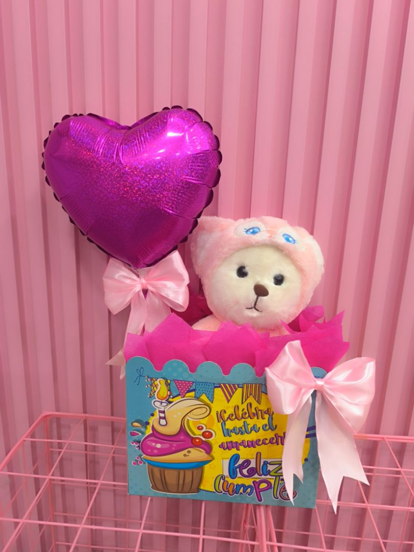 CAJA CUMPLE CON OSO 