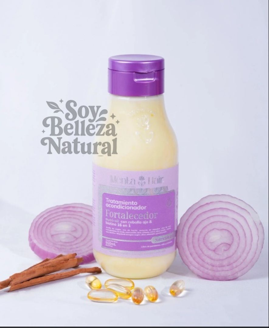 Tratamiento Acondicionador Fortalecedor Con Cebolla y Ajo X550ml