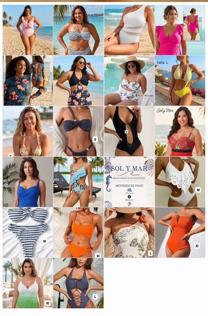 Trajes de baño importados 