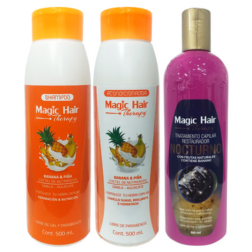 Kit Black Anticaida Magic Hair - imagen 1