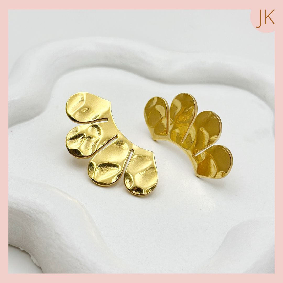 Aretes Nube Acero Inoxidable