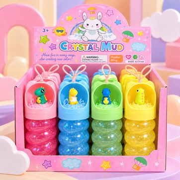 Imagen del producto Slime dinosaurio clear 