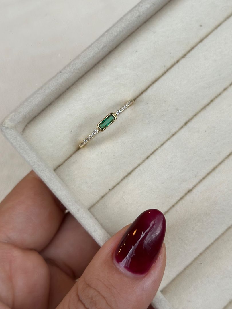 Anillo Esmeralda 