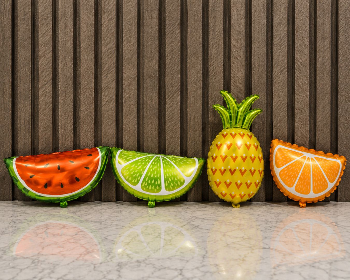 GLOBO METALIZADO FRUTAS 