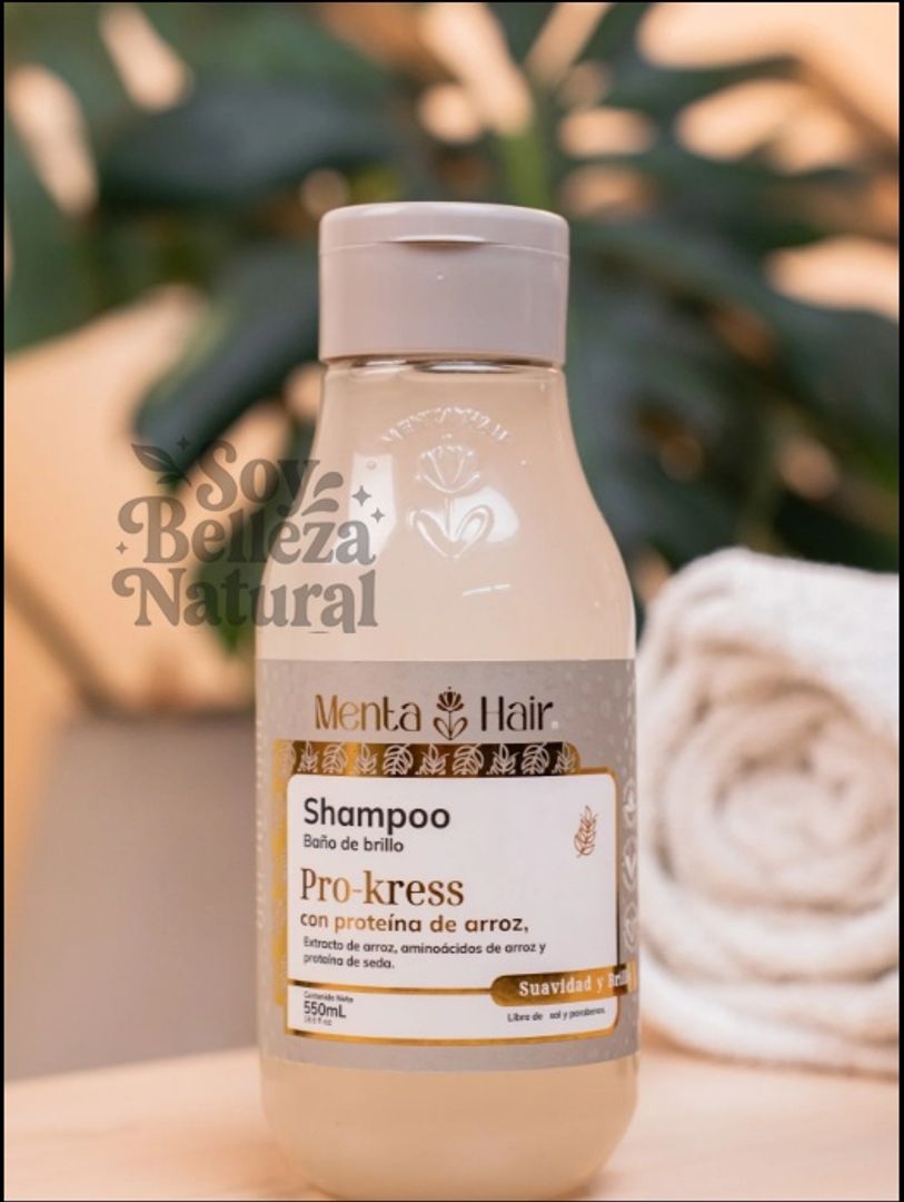 Shampoo pro-crecimiento con extracto de arroz X550ml