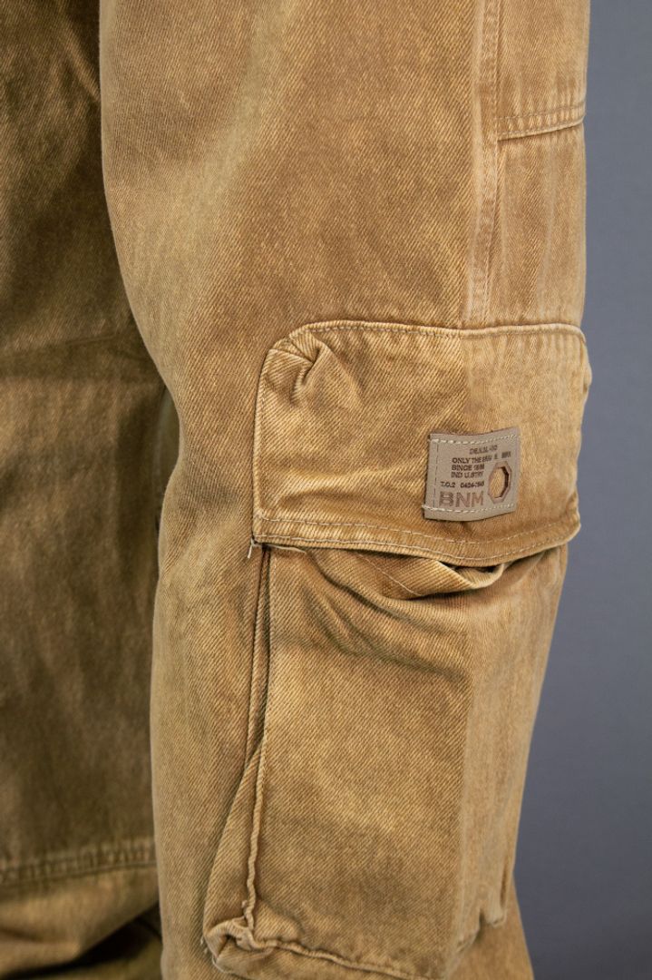 JEANS CARGO APT OCRE 