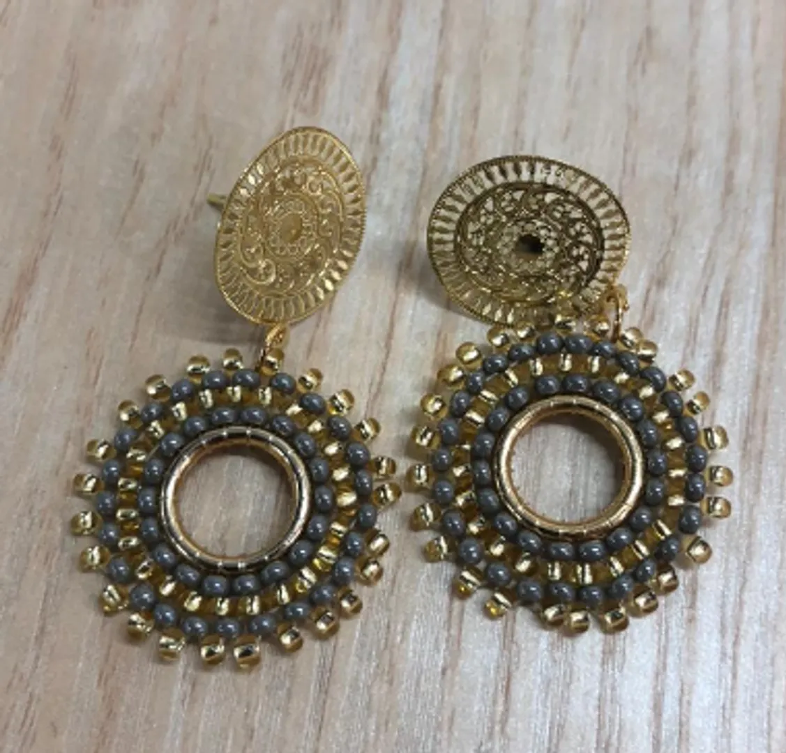 Areta Mini Plastimetal Tejido Mostacilla 