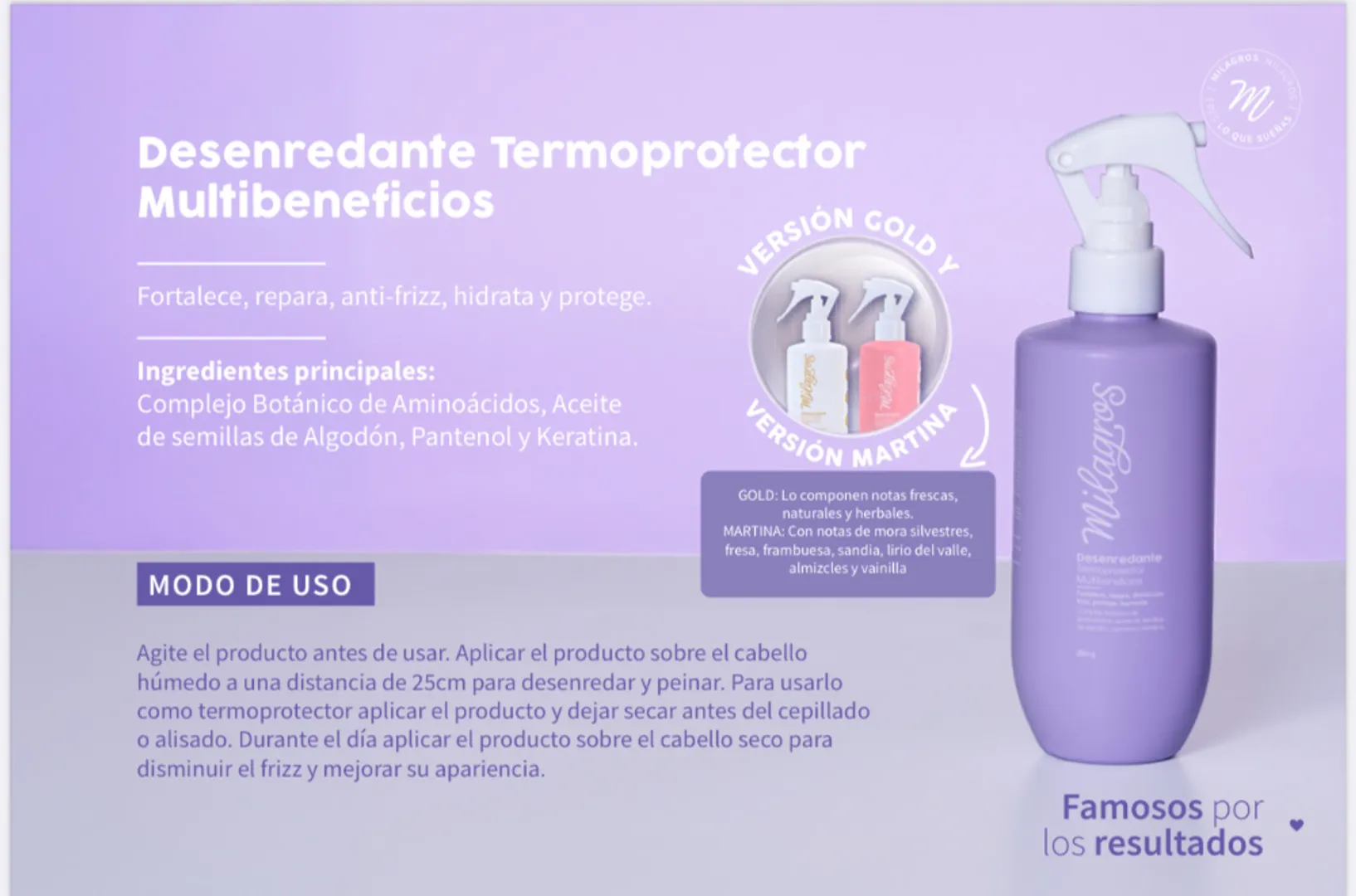 DESENREDANTE TERMOPROTECTOR