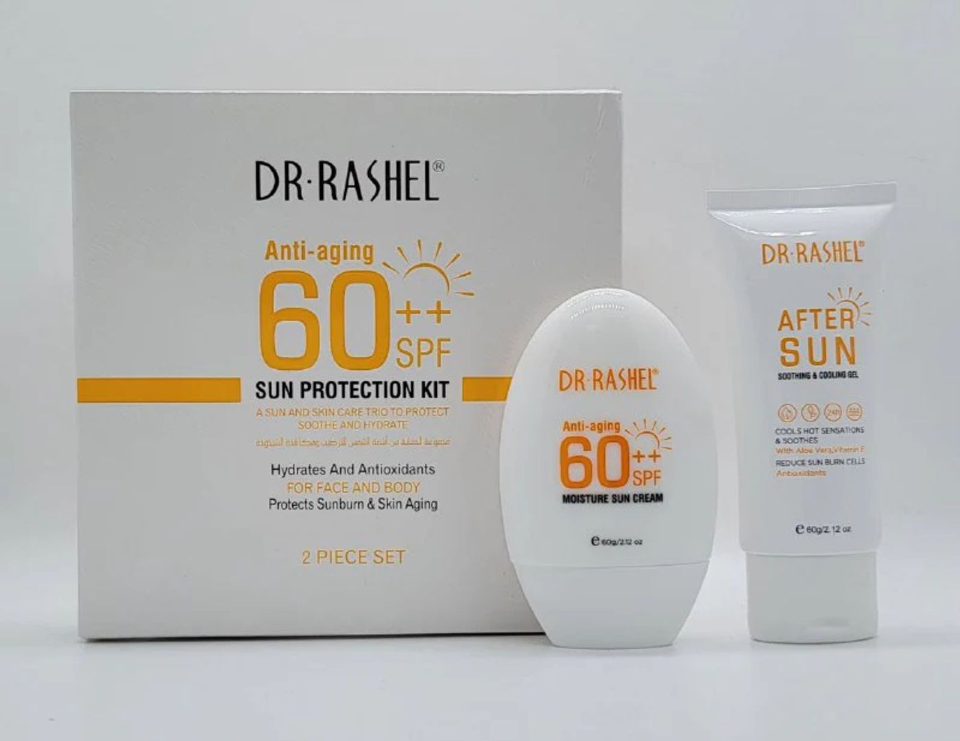 DÚO DE BLOQUEADOR SOLAR DR.RASHEL DRL-1654