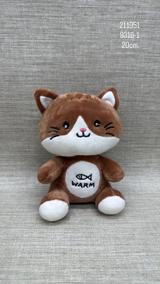 GATITO SURTIDO 20CM
