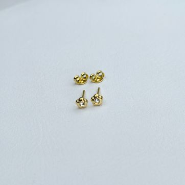 Imagen del producto TOPO FLOR PUNTO ZIRCON 5384 