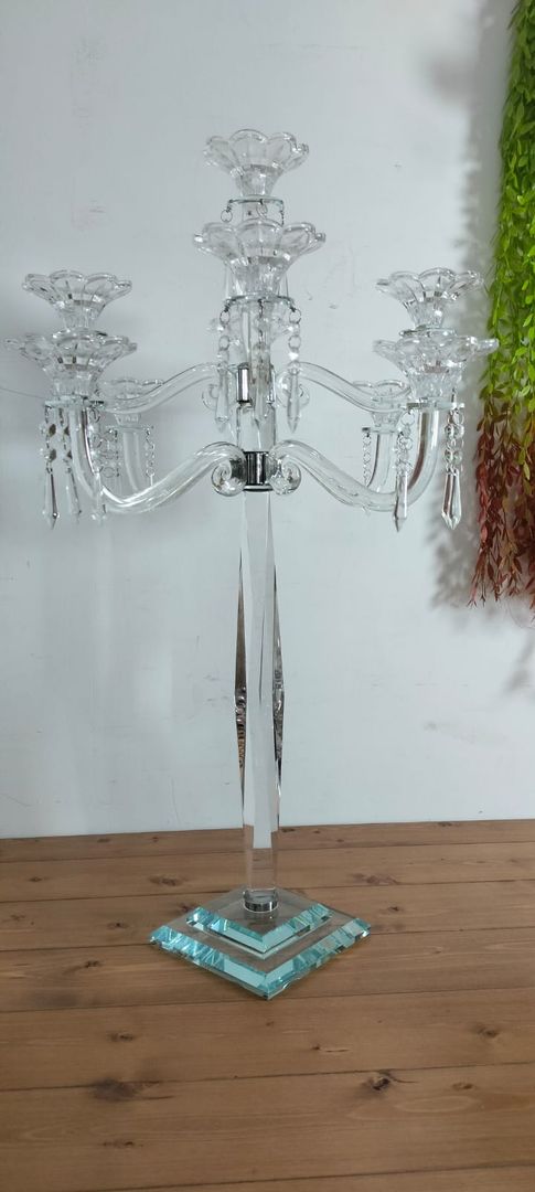 CANDELABRO CRISTAL - 9 BRAZOS
