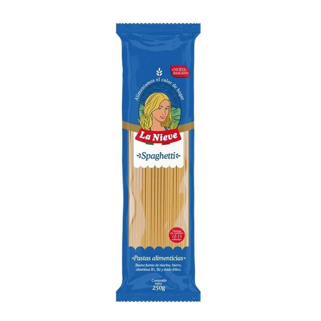 PASTA NIEVE*250G SPAGHETTI