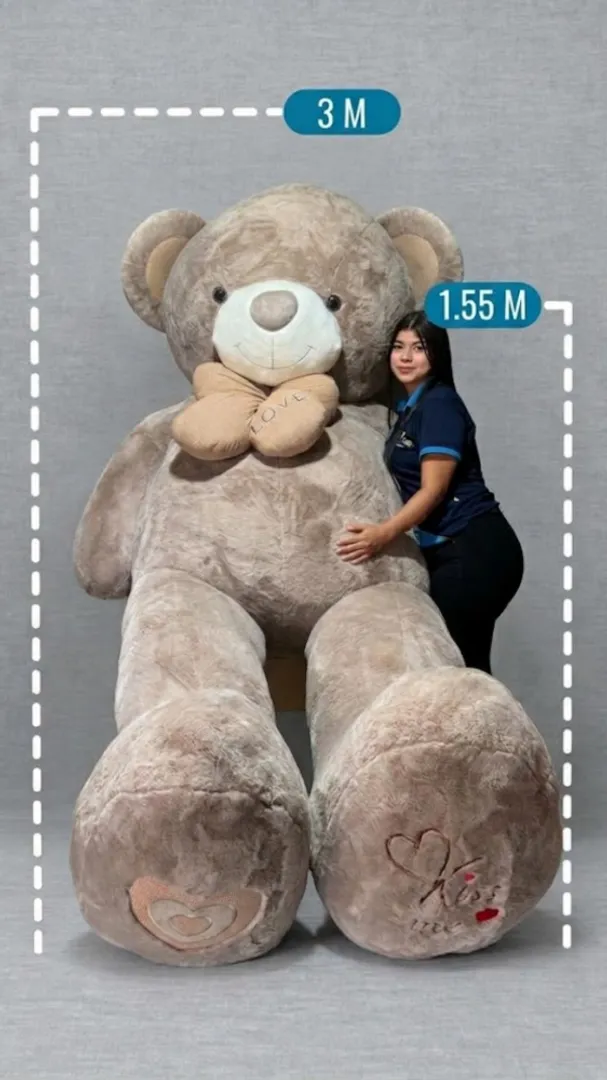 OSO PATAS LARGAS CON MOÑO 3 METROS