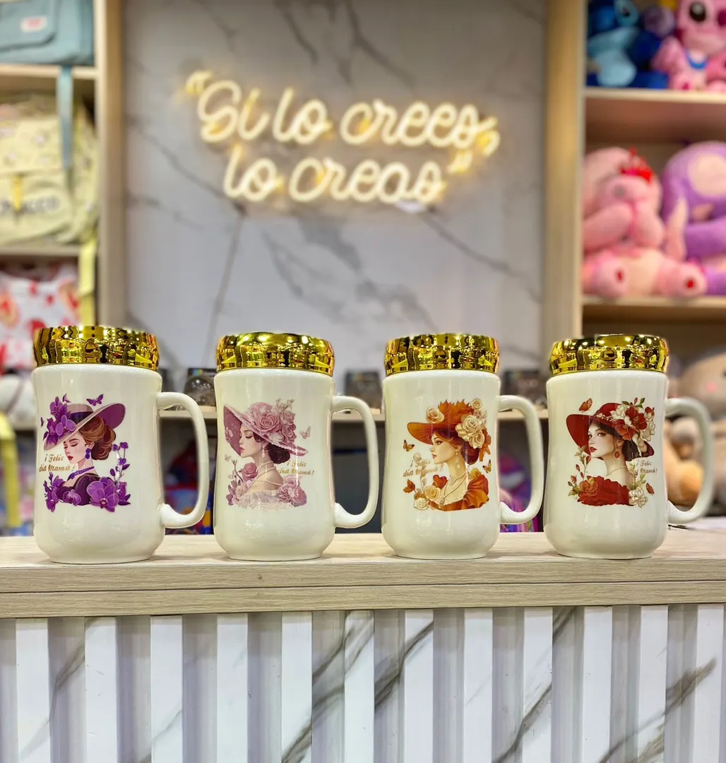 MUG TAPA ESPEJO ROSAS