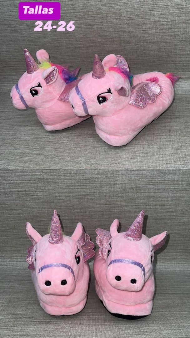 BABUCHA DE NIÑA (UNICORNIO) 