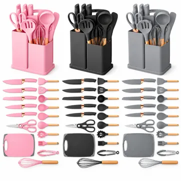 UTENSILIOS DE COCINA 19 PCS CAJA GRANDE - imagen 1