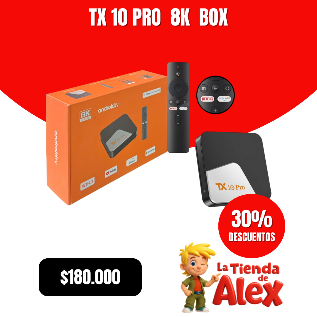 TX 10 PRO  8K  BOX