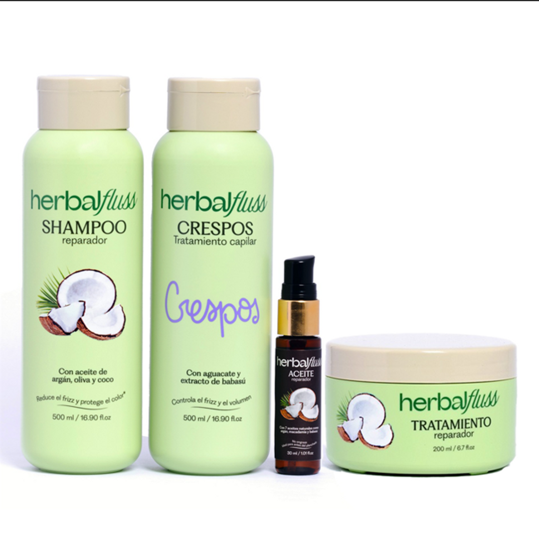 Combo Reparación Cabello Crespo