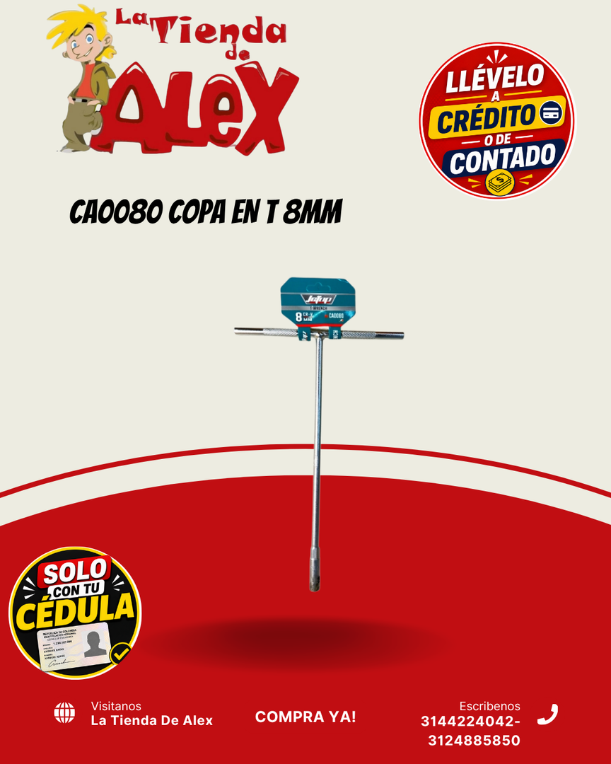 CA0080 COPA EN T 8MM