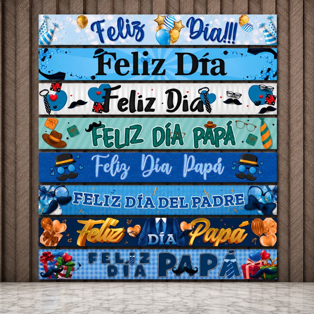 BANNER X 2 UNI FELIZ DÍA PAPÁ 