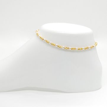 Imagen del producto TOBILLERA BALÍN PERLA RODINADA