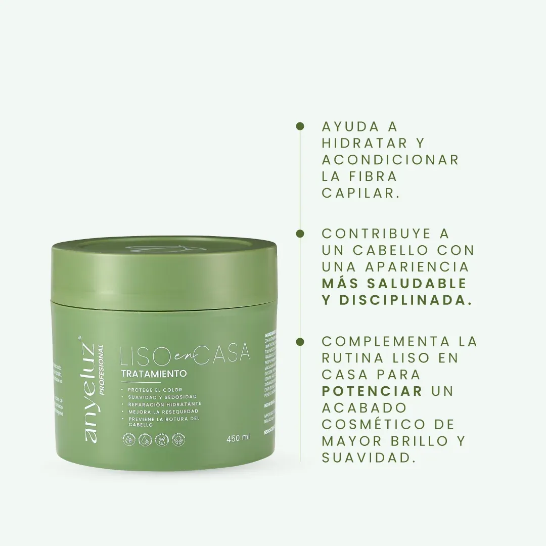 Tratamiento profesional liso en casa 