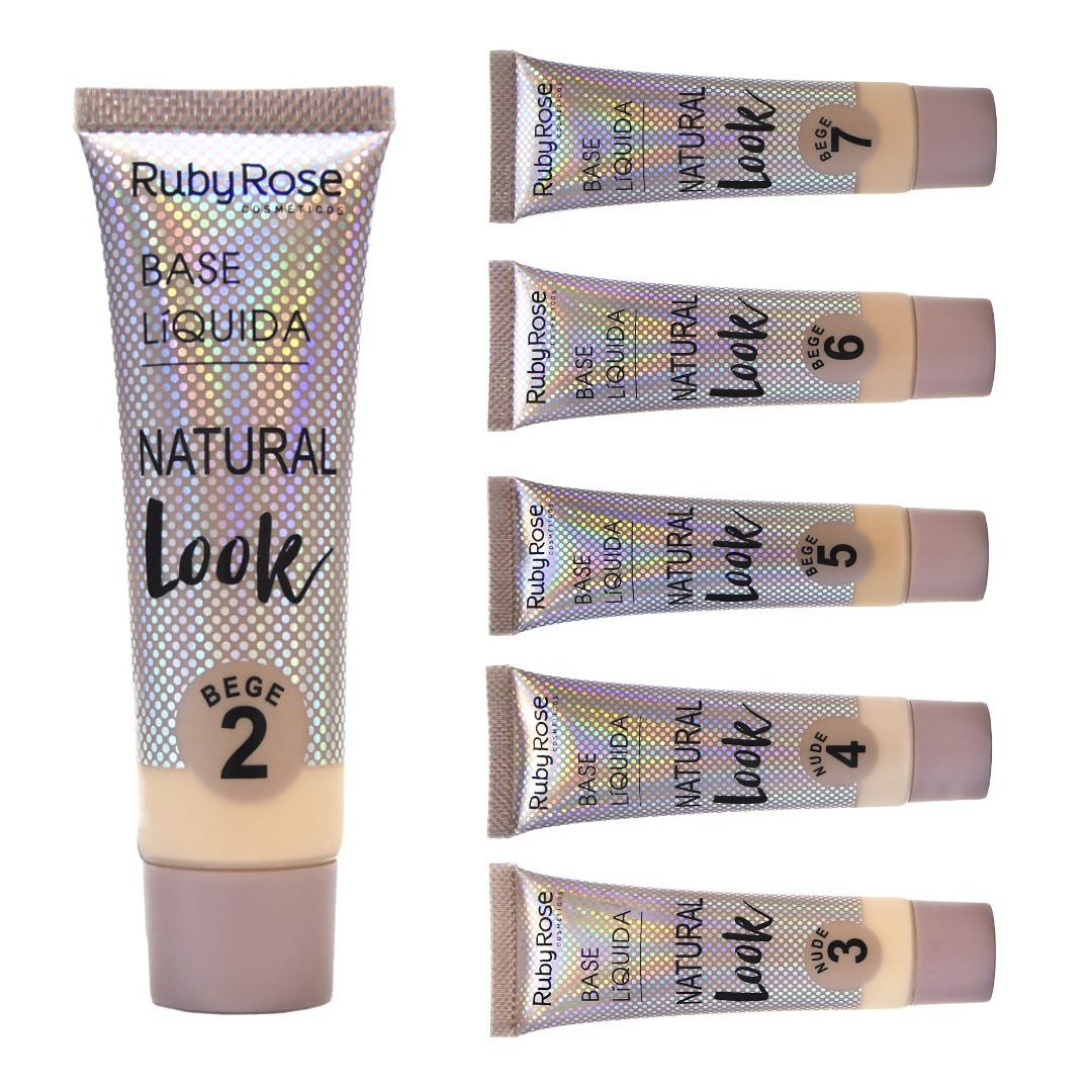 Base Líquida Natural Look Ruby Rose 